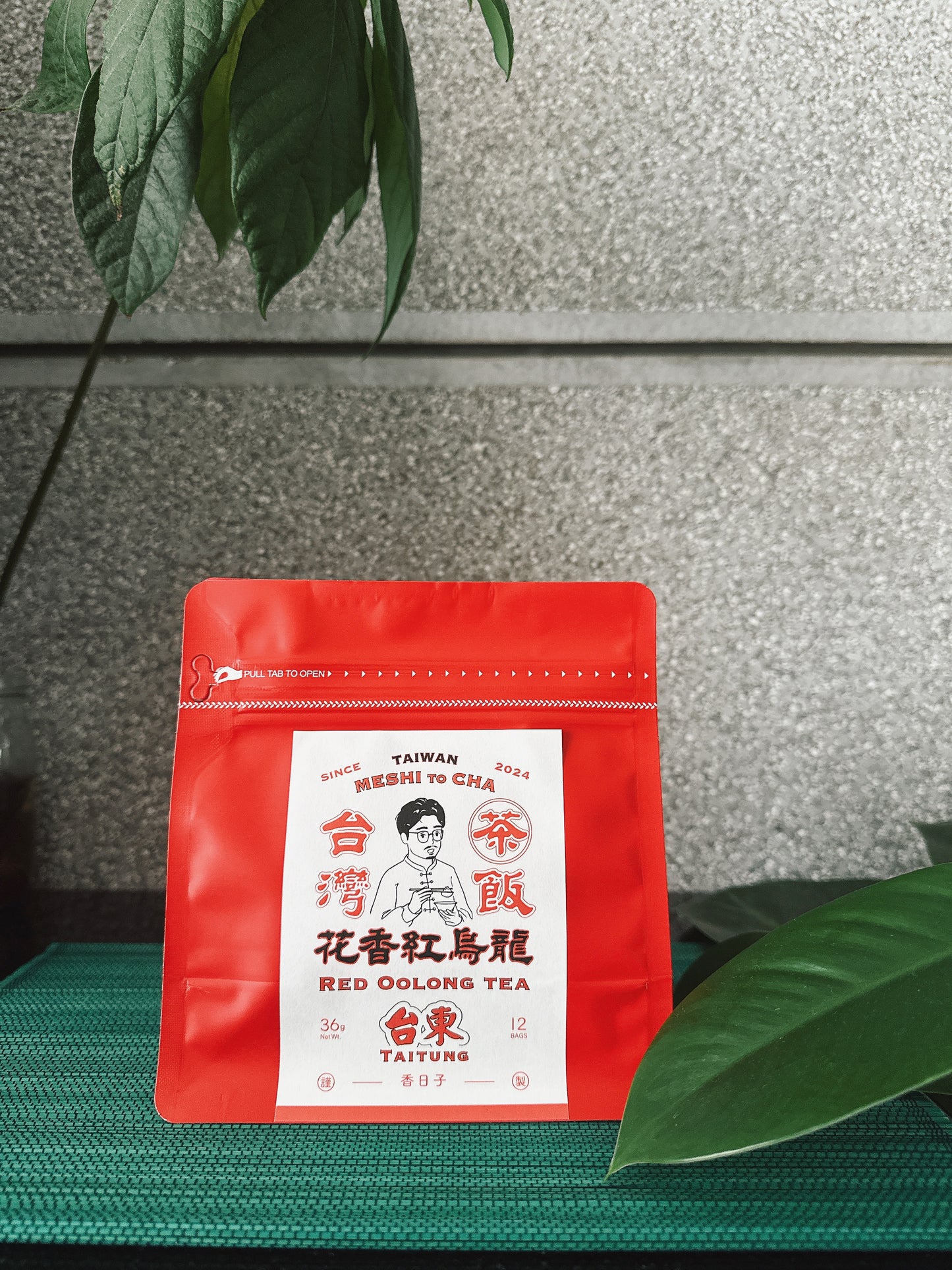 【香日子】台湾茶 花香 紅烏龍茶(花の香りのリラックス)紅烏龍 ティーパック3gx 12袋36g
