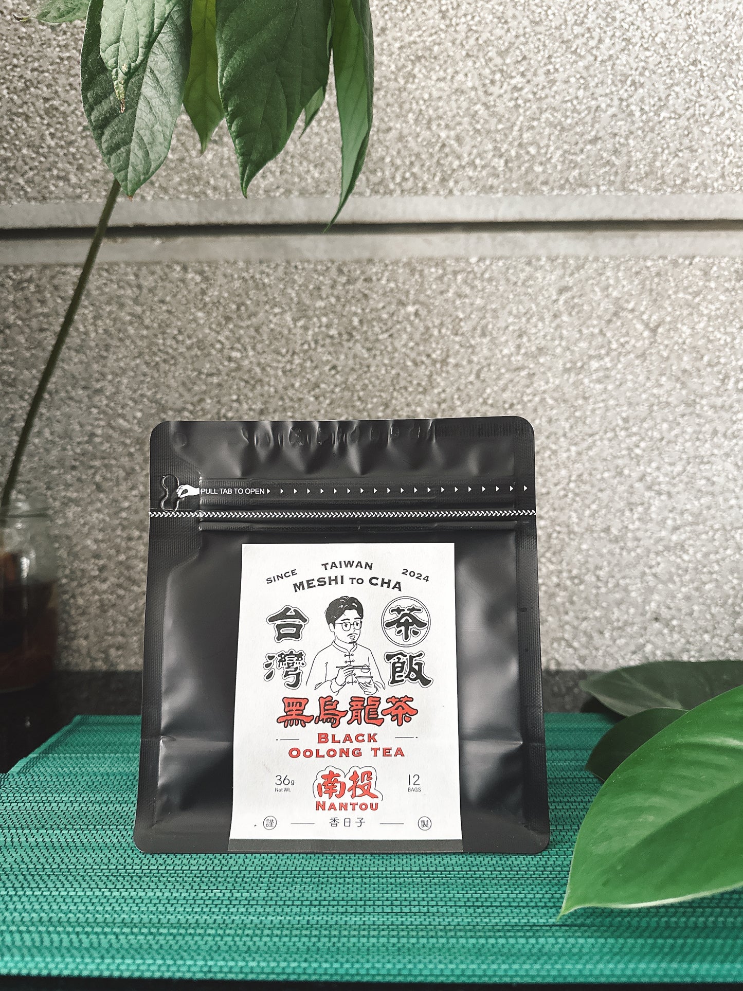 【香日子】台湾茶 黑烏龍茶 (黒ウーロン茶)ティーパック3gx 12袋 36g
