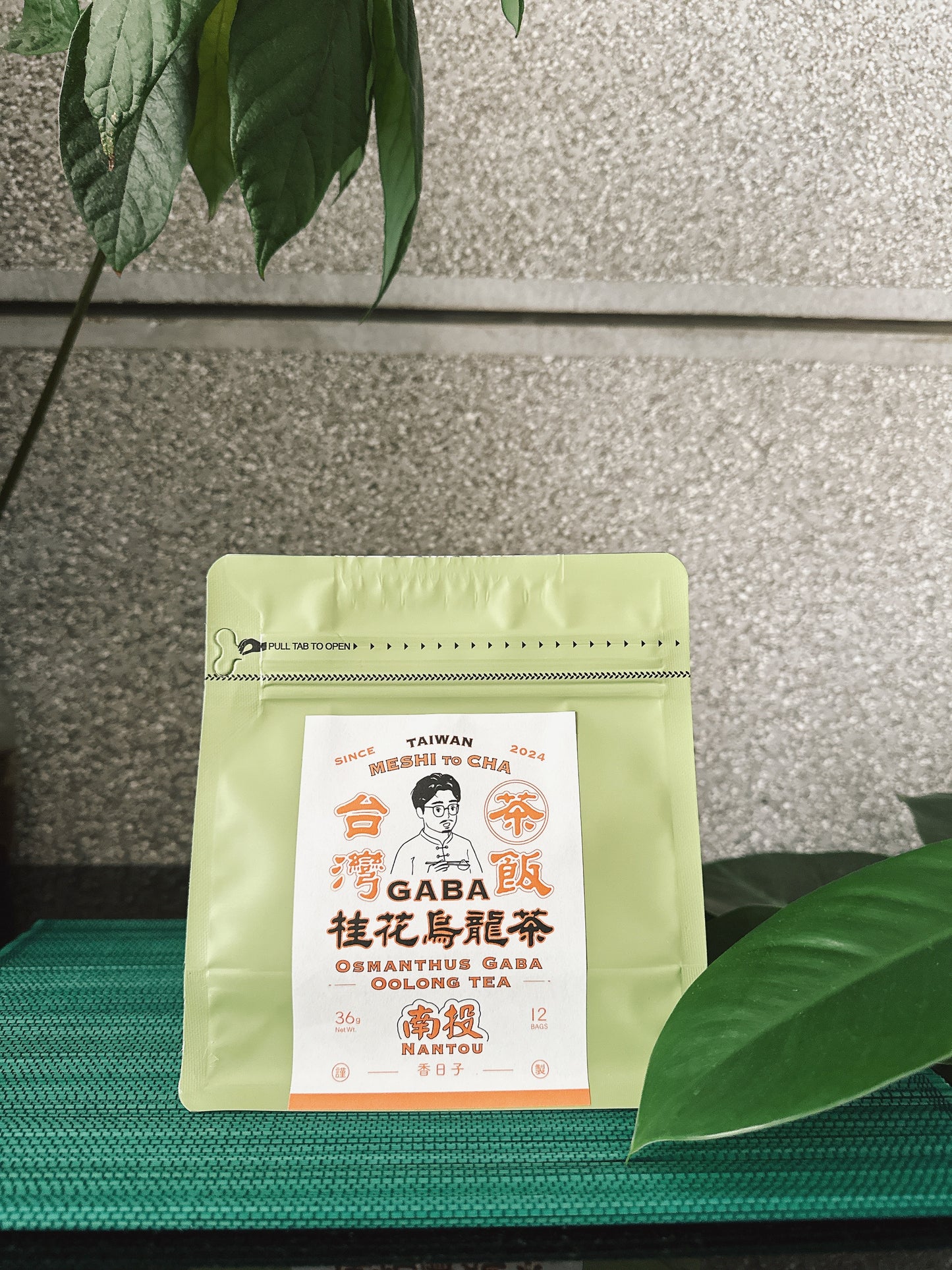【香日子】台湾茶 桂花烏龍GABA茶(キンモクセイGABA)烏龍茶 ティーパック3gx 12袋36g