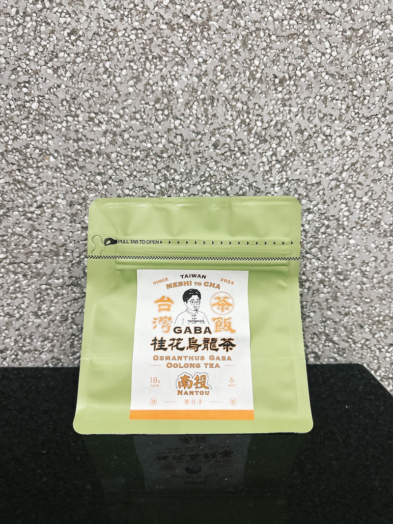 【香日子】台湾茶 桂花烏龍GABA茶(キンモクセイGABA)烏龍茶 ティーパック3gx 6袋18g