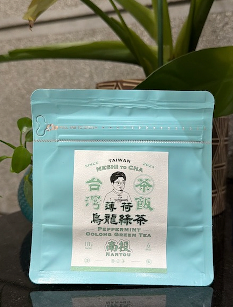 【香日子】台湾茶  薄荷烏龍綠茶茶（ミント烏龍緑茶）　ティーパック3gx 6袋18g